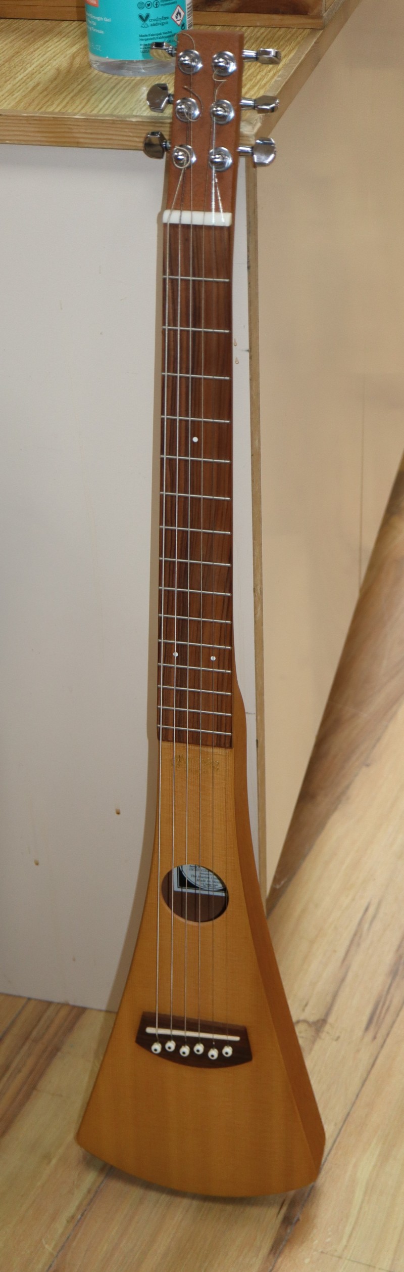 A Martin Backpacker guitar & case.